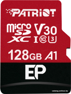 microSDXC EP Series PEF128GEP31MCX 128GB (с адаптером)