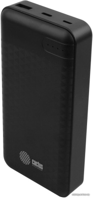 Купить внешний аккумулятор cactus cs-pbfset-20000 (черный) в интернет-магазине X-core.by