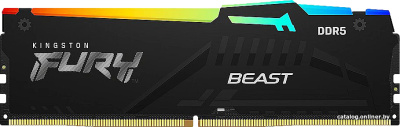 Оперативная память Kingston FURY Beast RGB 32ГБ DDR5 6000МГц KF560C36BBEA-32  купить в интернет-магазине X-core.by