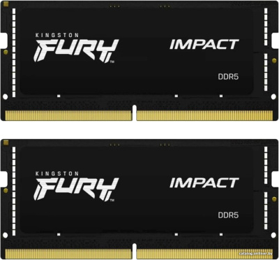Оперативная память Kingston FURY Impact 2x16 ГБ DDR5 6000МГц KF560S38IBK2-32  купить в интернет-магазине X-core.by