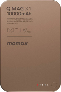 Q.Mag X1 Magnetic IP117A 10000mAh (коричневый)