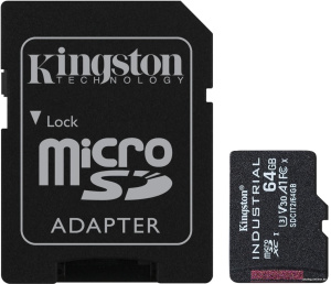 Industrial microSDHC SDCIT2/64GB 64GB (с адаптером)