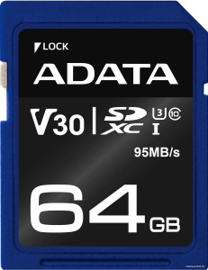 Premier Pro ASDX64GUI3V30S-R SDXC 64GB
