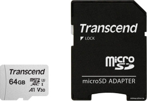 microSDXC 300S 64GB + адаптер
