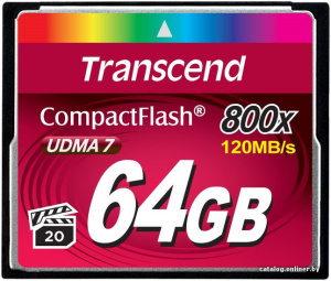 800x CompactFlash Premium 64GB (TS64GCF800)