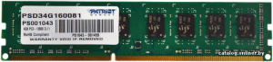 Signature 4GB DDR3 PC3-12800 (PSD34G160081)