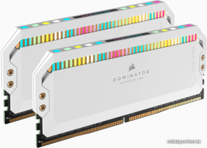 Dominator Platinum RGB 2x16ГБ DDR5 6200 МГц CMT32GX5M2X6200C36W