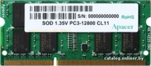 4GB DDR3 SO-DIMM PC3-12800 (DV.04G2K.KAM)