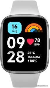 Redmi Watch 3 Active (серый, международная версия)