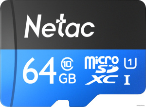 P500 Standard microSDXC 64GB NT02P500STN-064G-N