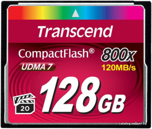 800x CompactFlash Premium 128GB (TS128GCF800)