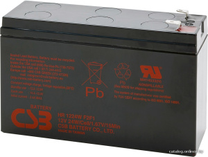 HR1224W F2 (12В/6.4 А·ч)