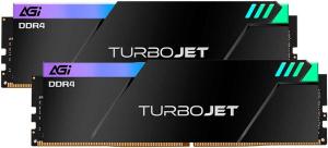 Turbojet RGB 2x16ГБ DDR4 3600 МГц AGI3EPC16UD848
