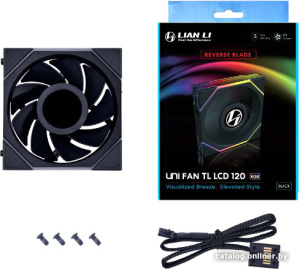 Uni Fan TL LCD 120 Reverse G99.12RTLLCD1W.R0