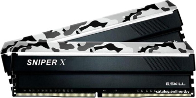 Оперативная память G.Skill Sniper X 2x8GB DDR4 PS4-25600 F4-3200C16D-16GSXWB  купить в интернет-магазине X-core.by