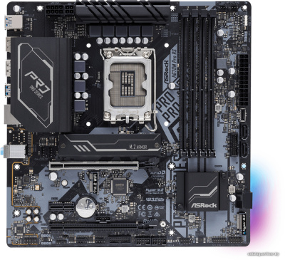 Материнская плата ASRock H670M Pro RS  купить в интернет-магазине X-core.by