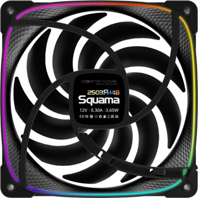 Комплект вентиляторов для корпуса Geometric Future Squama 2503R-14 Triple Pack (черный)  купить в интернет-магазине X-core.by