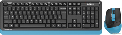 Купить офисный набор a4tech fstyler fg1035 (черный/синий ) в интернет-магазине X-core.by