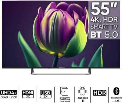 Купить телевизор topdevice ultra neo tdtv55cs06u_bk в интернет-магазине X-core.by