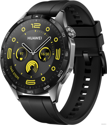 Купить умные часы huawei watch gt 4 46 мм (черный) в интернет-магазине X-core.by