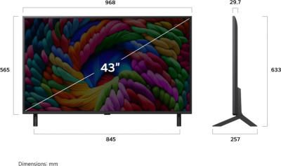 Купить телевизор lg nanocell ai nano90 43nano90a6b в интернет-магазине X-core.by