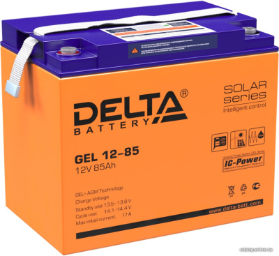 Купить аккумулятор для ибп delta gel 12-85 (12в/85 а·ч) в интернет-магазине X-core.by