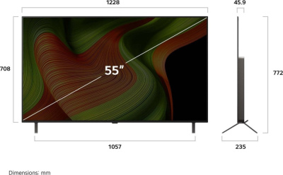 Купить oled телевизор lg oled ai b5 oled55b5rla в интернет-магазине X-core.by