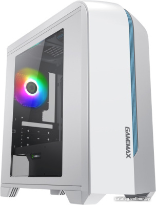 Корпус GameMax Centauri (белый/голубой)  купить в интернет-магазине X-core.by