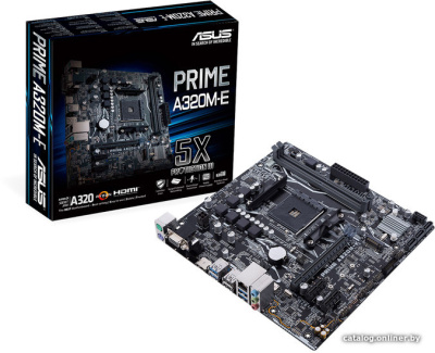 Материнская плата ASUS Prime A320M-E  купить в интернет-магазине X-core.by