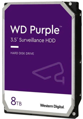 Жесткий диск WD Purple 8TB WD85PURU купить в интернет-магазине X-core.by