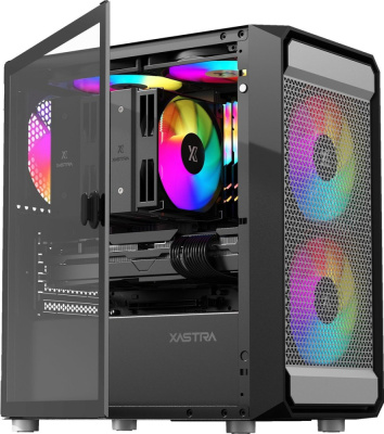 Корпус XASTRA A303M 3ARGB (черный)  купить в интернет-магазине X-core.by
