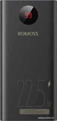 Купить внешний аккумулятор romoss pea40pf (черный) в интернет-магазине X-core.by