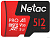 MicroSDXC 512GB V30/A1/C10 Netac P500 Extreme Pro с адаптером