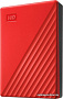 Внешний накопитель WD My Passport 4TB WDBPKJ0040BRD