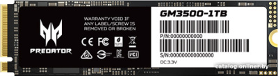 SSD Acer Predator GM3500 1TB BL.9BWWR.102  купить в интернет-магазине X-core.by