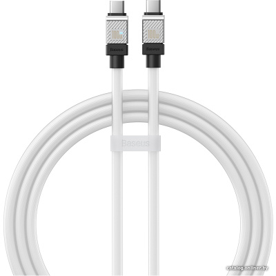 Купить кабель baseus coolplay series usb type-c - usb type-c (1 м, белый) в интернет-магазине X-core.by