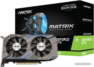 Видеокарта Arktek GeForce GTX 1650 4GB GDDR6 AKN1650D6S4GH1  купить в интернет-магазине X-core.by