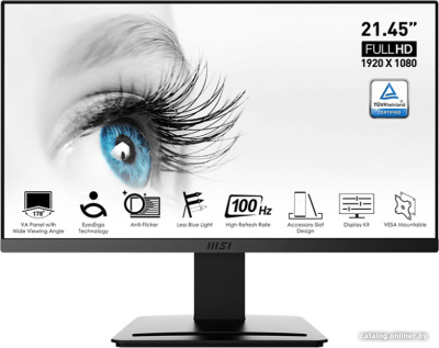 Купить монитор msi pro mp223 в интернет-магазине X-core.by
