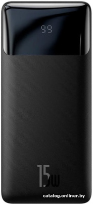 Купить внешний аккумулятор baseus bipow digital display ppdml-i01 10000mah (черный) в интернет-магазине X-core.by