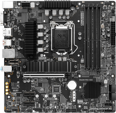Материнская плата MSI B560M PRO-VDH  купить в интернет-магазине X-core.by