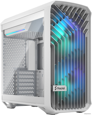 Корпус Fractal Design Torrent Compact RGB White TG Clear Tint FD-C-TOR1C-05  купить в интернет-магазине X-core.by