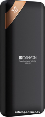 Купить портативное зарядное устройство canyon cne-cpbp10b в интернет-магазине X-core.by