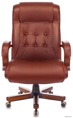 Купить кресло бюрократ t-9926walnut светло-коричневый в интернет-магазине X-core.by
