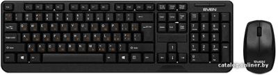 Купить клавиатура + мышь sven comfort 3300 wireless в интернет-магазине X-core.by
