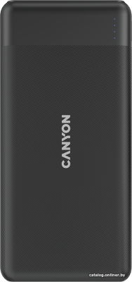 Купить внешний аккумулятор canyon pb-109 10000mah (черный) в интернет-магазине X-core.by