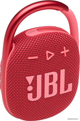 Купить беспроводная колонка jbl clip 4 (красный) в интернет-магазине X-core.by