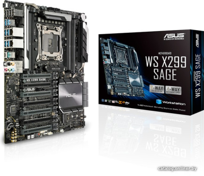 Материнская плата ASUS WS X299 SAGE  купить в интернет-магазине X-core.by