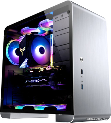 Корпус Jonsbo U4 Plus (серебристый)  купить в интернет-магазине X-core.by