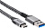 CU401M-1M USB 3.2 Gen2 Type-A - USB 3.1 Type-C (1 м, черный)