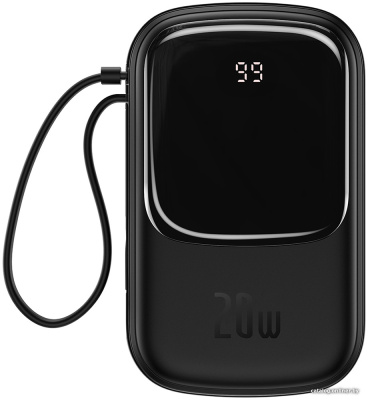 Купить внешний аккумулятор baseus qpow digital display 20000mah (черный) в интернет-магазине X-core.by